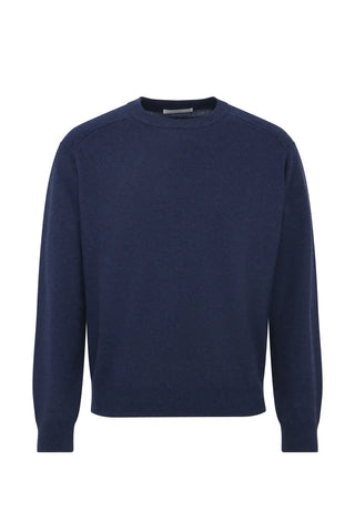 Cashmere Sweater with a Round Neckline - Sebastian-WS