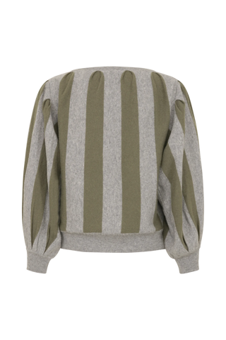 Pullover mit Ballonärmeln aus 100 % Kaschmir