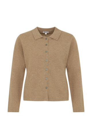 Strick Cardigan mit Knopfleiste aus 100% Kaschmir