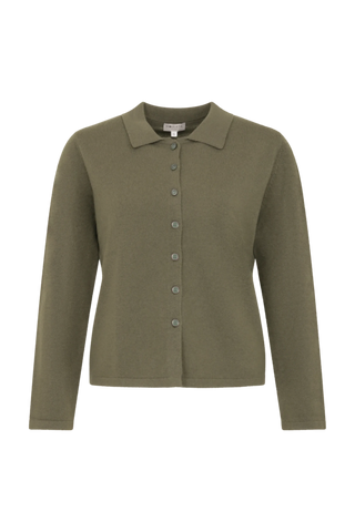 Strick Cardigan mit Knopfleiste aus 100% Kaschmir