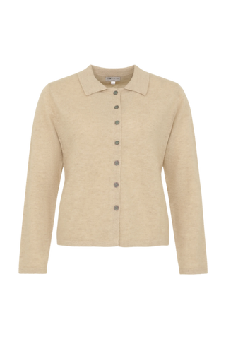 Strick Cardigan mit Knopfleiste aus 100% Kaschmir