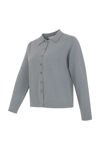 Strick Cardigan mit Knopfleiste aus 100% Kaschmir