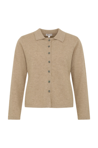 Strick Cardigan mit Knopfleiste aus 100% Kaschmir