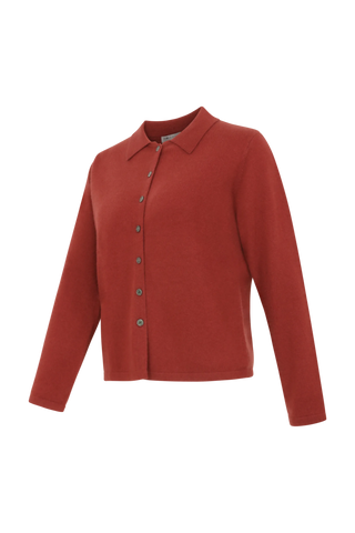 Strick Cardigan mit Knopfleiste aus 100% Kaschmir
